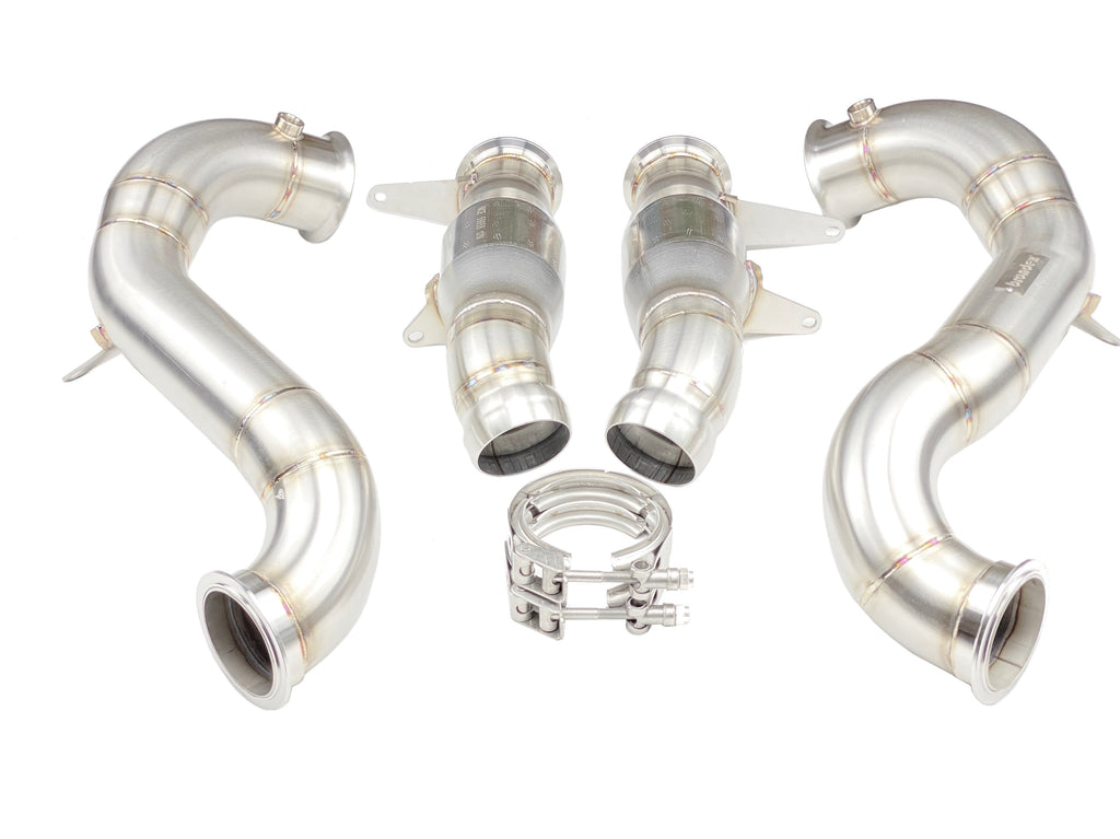NOUVELLE downpipes for MERCEDES GLC 63 AMG C253 X253