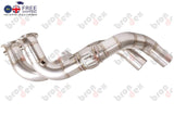bmw 550i 650i 750i downpipes brondex exhaust