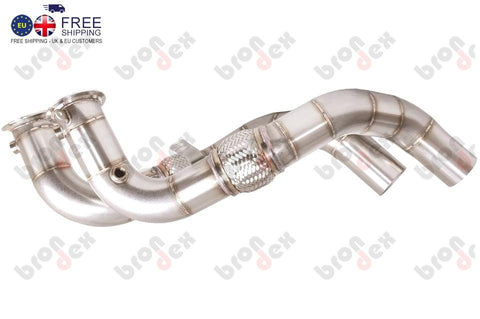 bmw 550i 650i 750i downpipes brondex exhaust