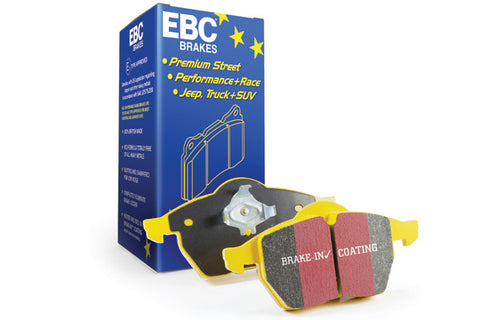 Plaquettes de frein EBC Yellowstuff 4000 adaptées à la Mercedes-Benz M-Class (W166) ML63 AMG (5.5 Twin Turbo) 2011-2015 - Avant