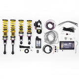 Système de levée hydraulique KW HLS 4 avec kit de suspension KW Variant 3 inox-line pour Audi S5 Coupe B8