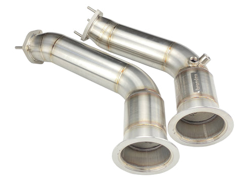 audi rs6 c8 downpipes 2020